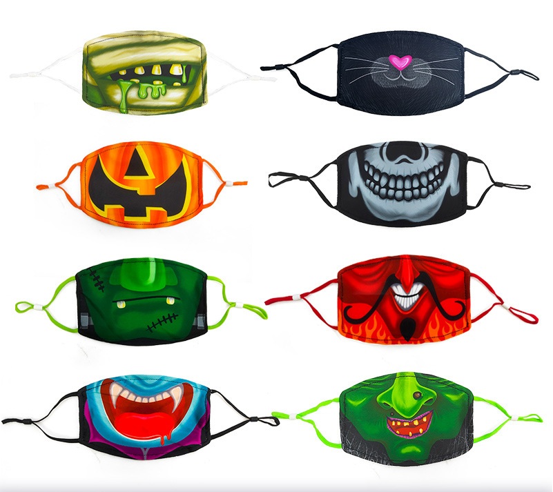 Hot Sale Hanukkah Holiday Party Cotton Mask untuk Anak-anak