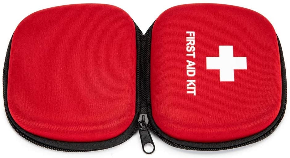 Rumah Kesehatan Medis Hard EVA Red Empty First Aid Case