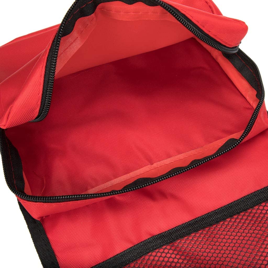 Tas P3K Kosong Kecil yang Dapat Dilipat untuk Mobil Rumah Kantor Olahraga Perjalanan Luar Ruangan